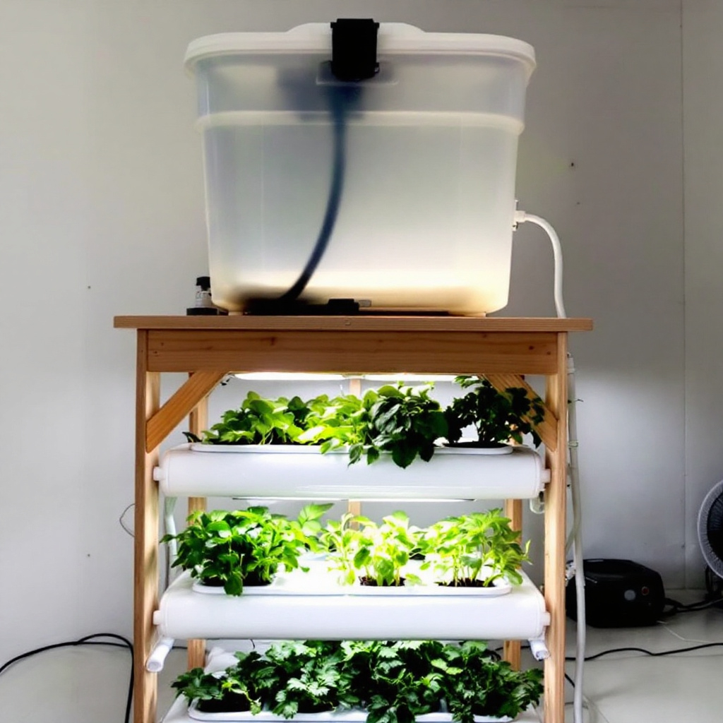 Kratky System Plants perhaps such as these